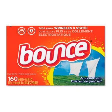 Procter & Gamble Bounce Fabric Softener Sheets Sheets, 160 Sheets/Box, 6 Boxes - 80168 PGC 80168